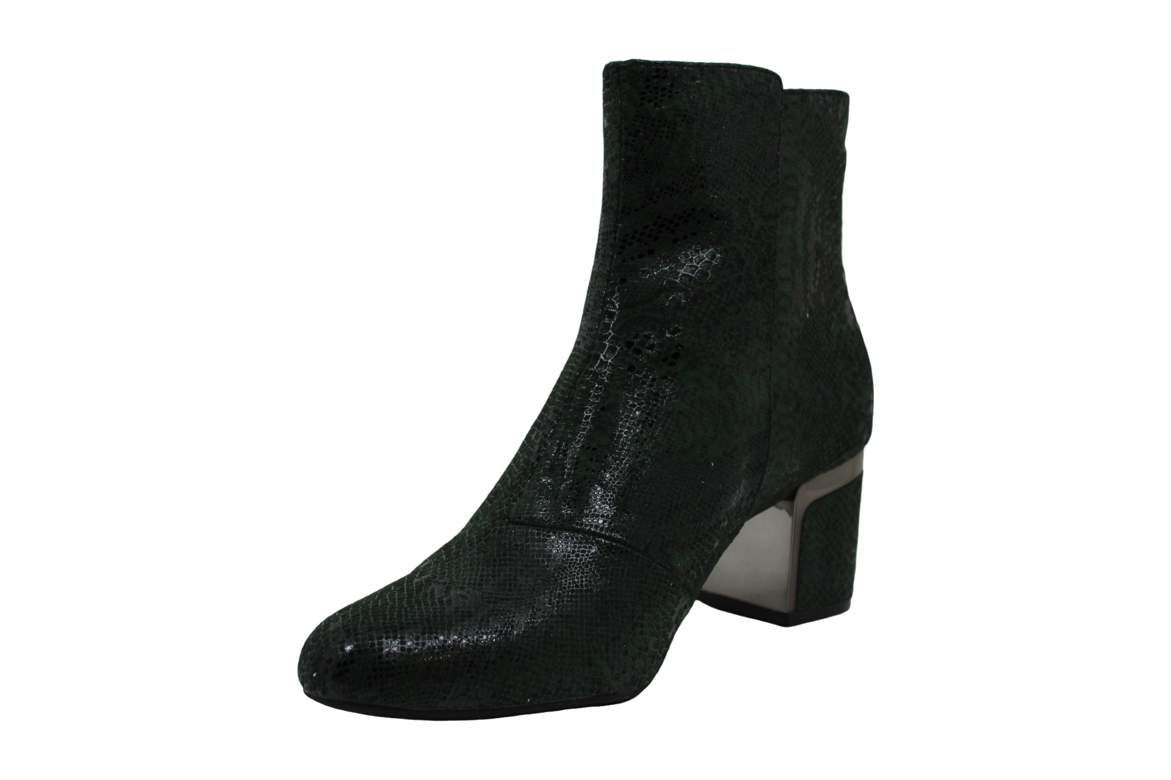DKNY Womens Crosbi Almond Toe Ankle Boots, Green, Size 6.5 eBay