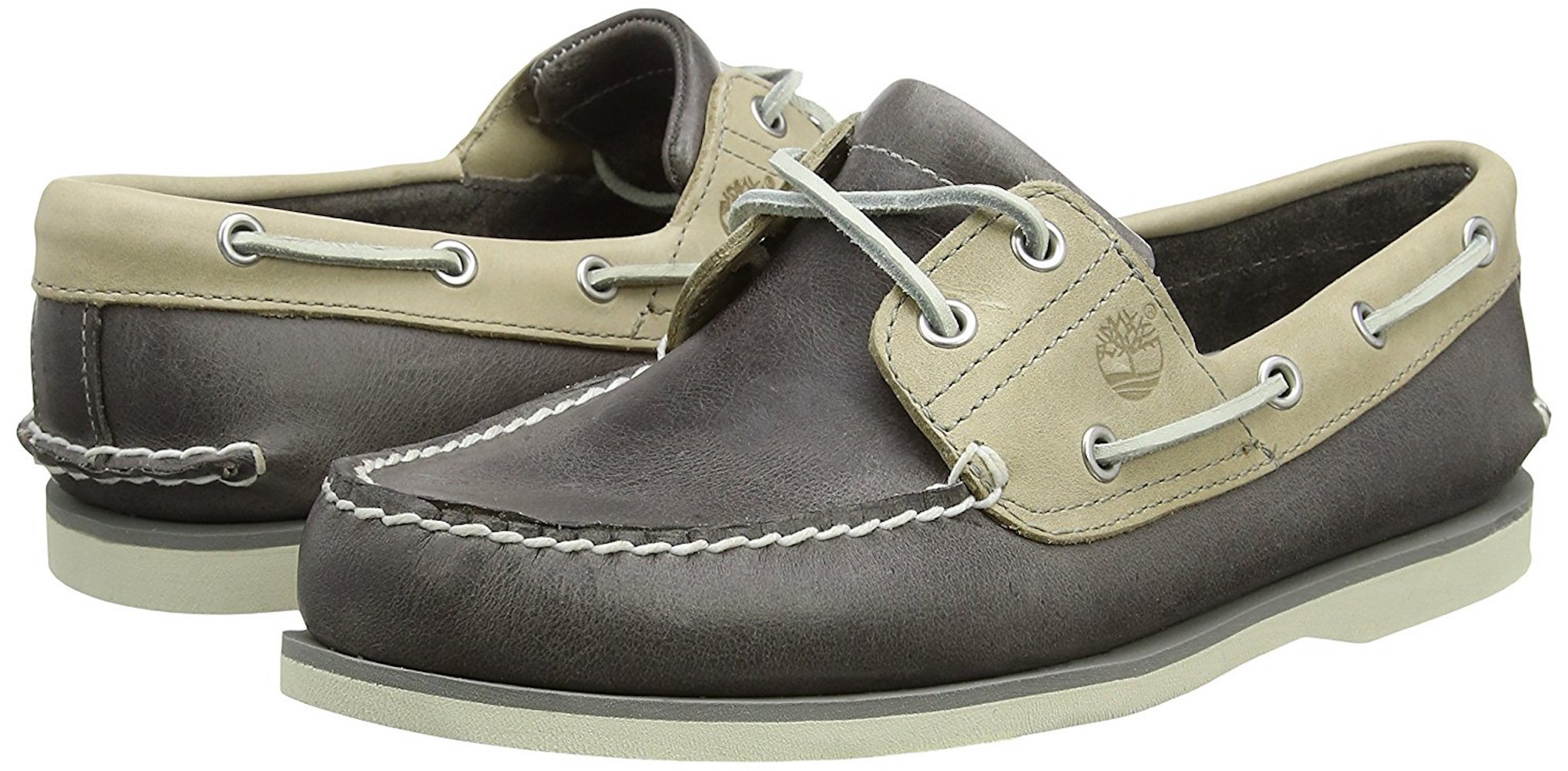 Timberland Mens Classic 2 eye boat shoe Closed Toe Penny Loafer, Grey, Size 7.5 | eBay