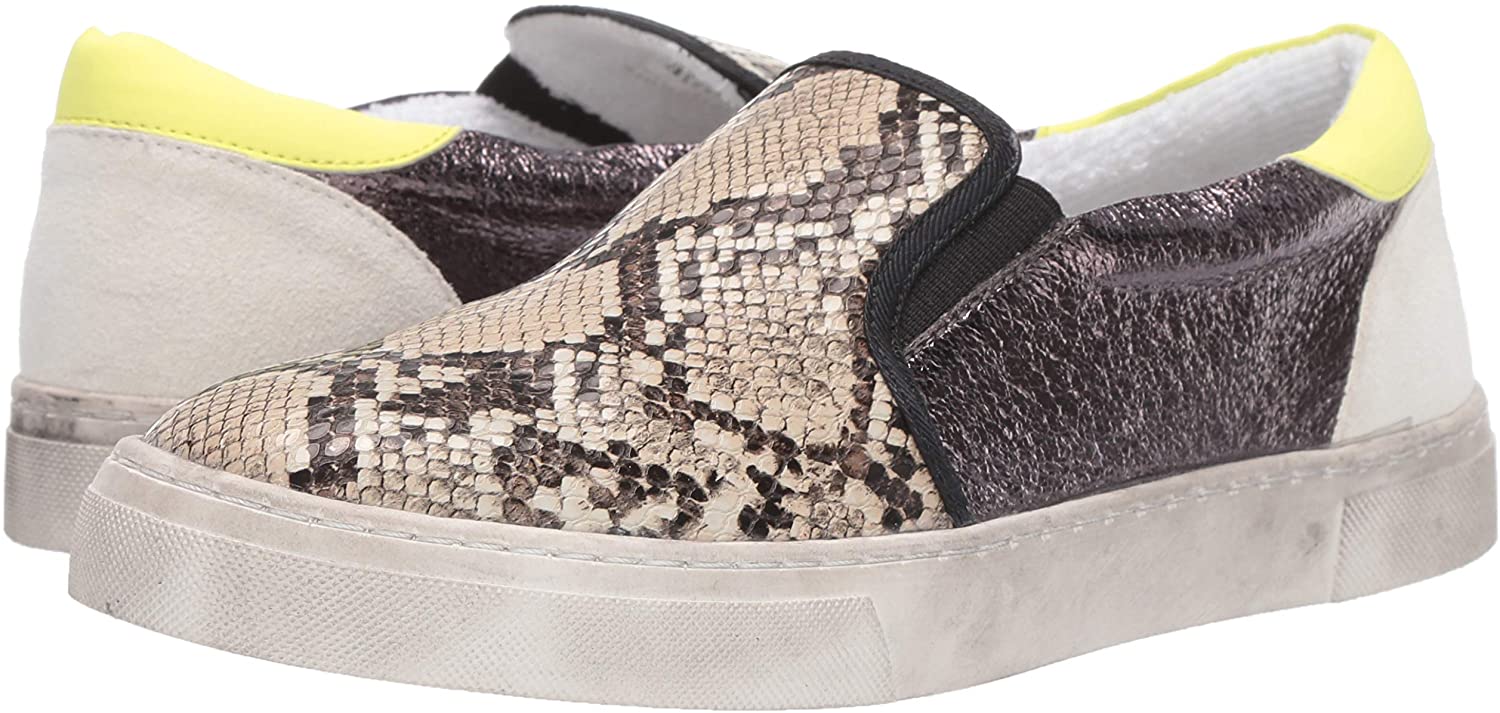 STEVEN by Steve Madden Women�s Addis Sneaker, White Multi