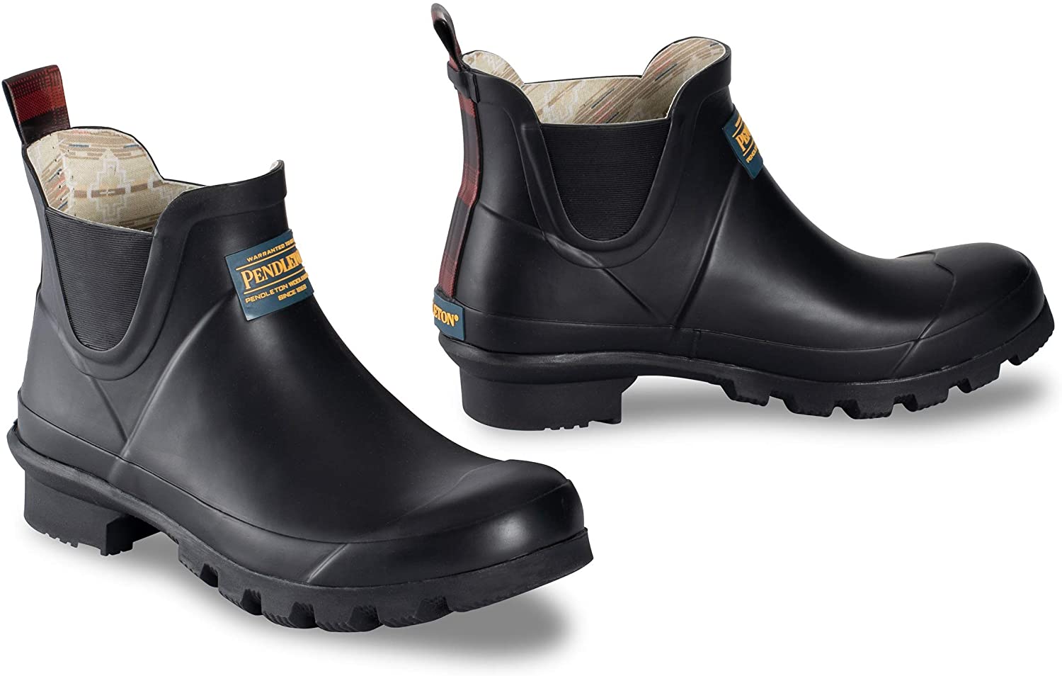 pendleton ladies lined chelsea rain boot