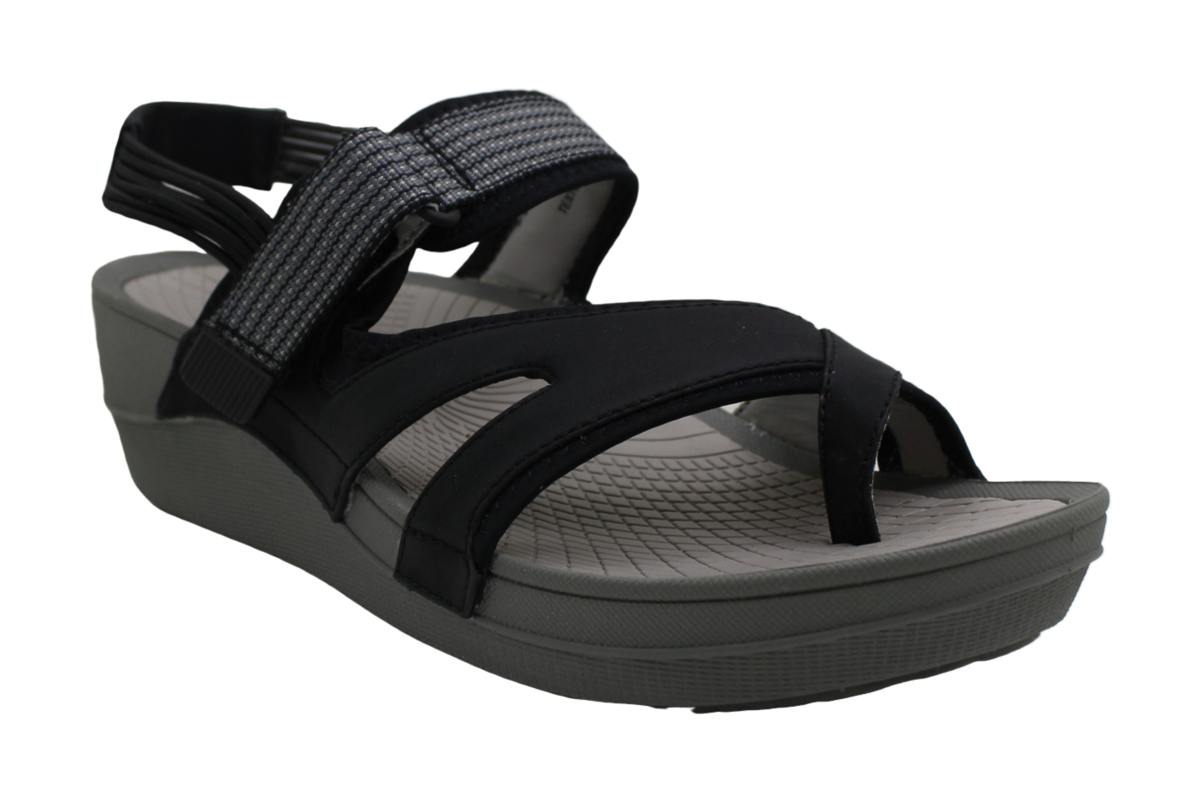 Bare Traps Womens Brinley Open Toe Casual Strappy Sandals Black Multi Size 85 Ebay