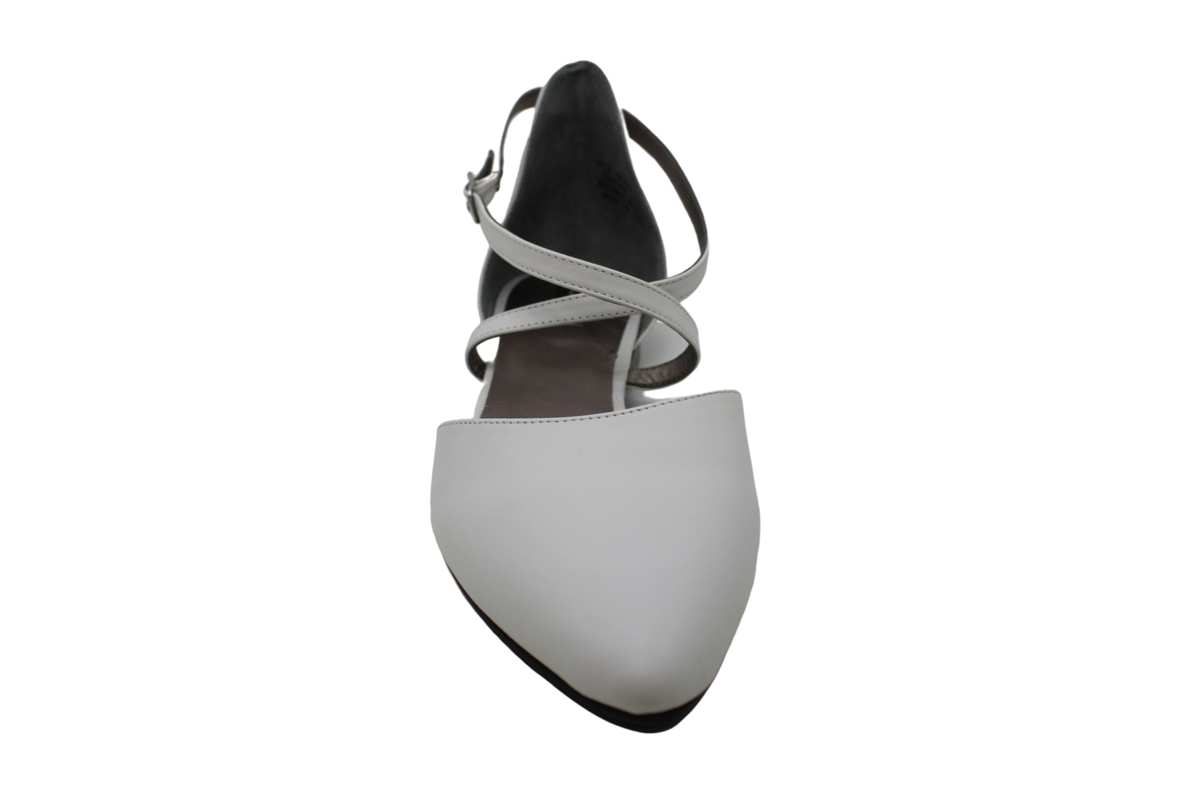 white sandals size 2