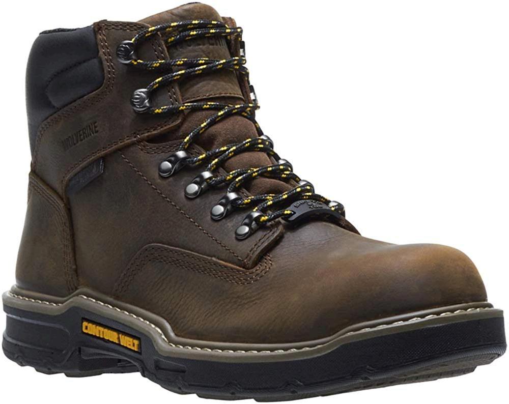 wolverine bandit men's waterproof composite toe work boots