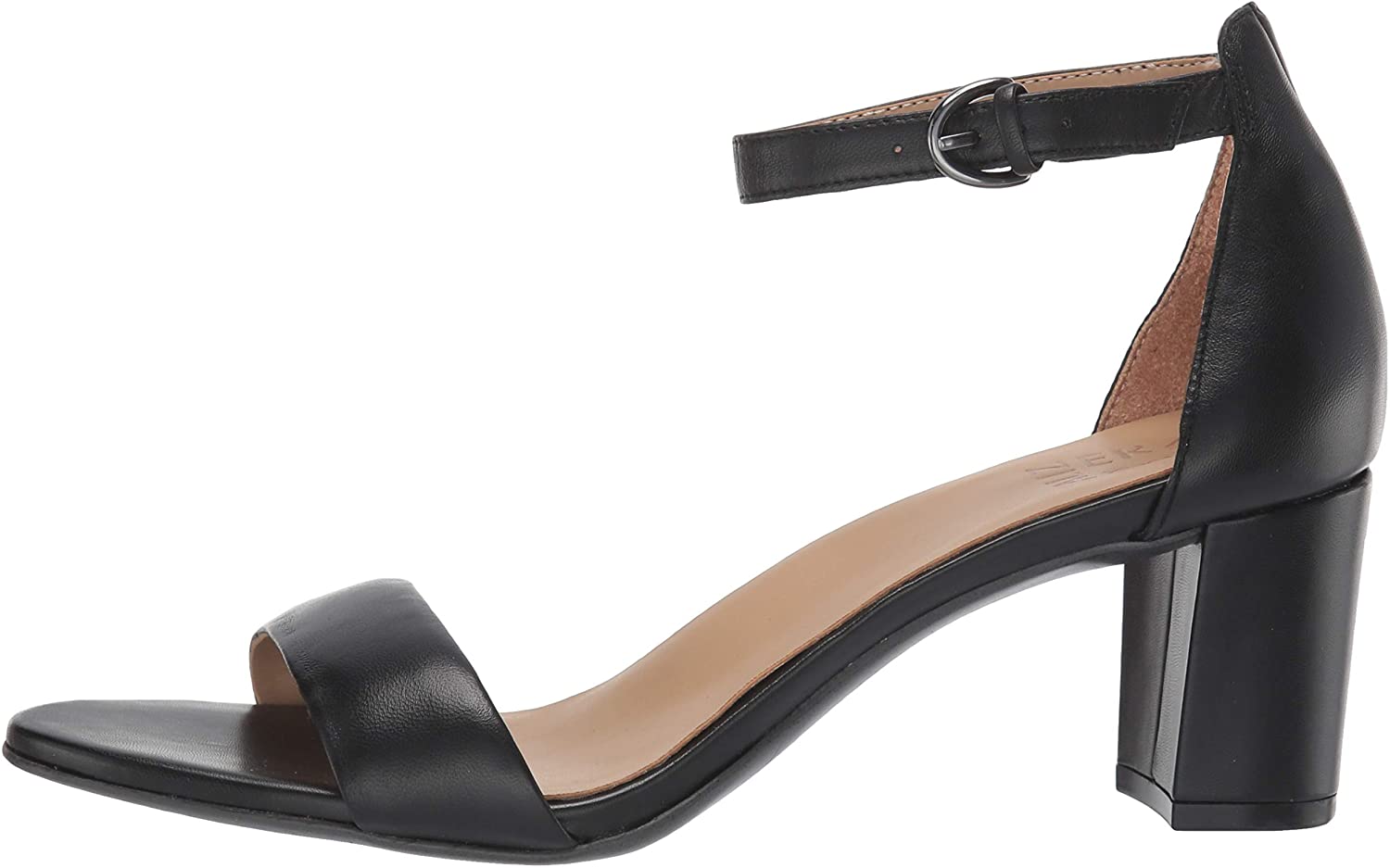 Naturalizer Women's Vera Ankle Straps Sandal, Black Leather, Size 7.5 ...