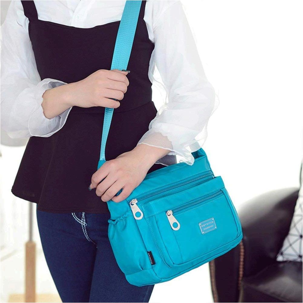 Crossbody Purse for Women, Adjustable Shoulder Strap Handbag, Navy Blue