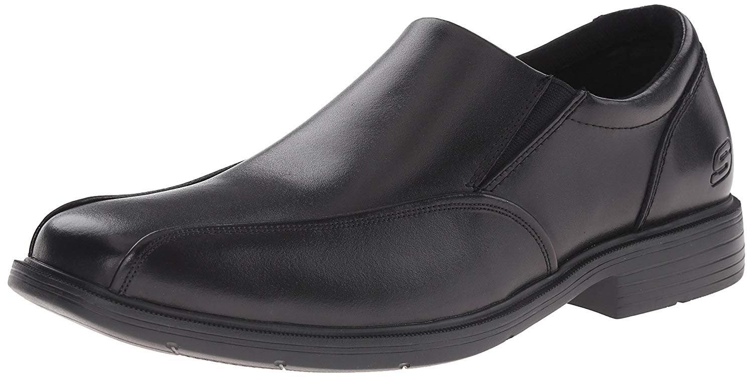 Skechers Men's Caswell Noren Slip-On Loafer, Black, Size 10.5 f266 ...