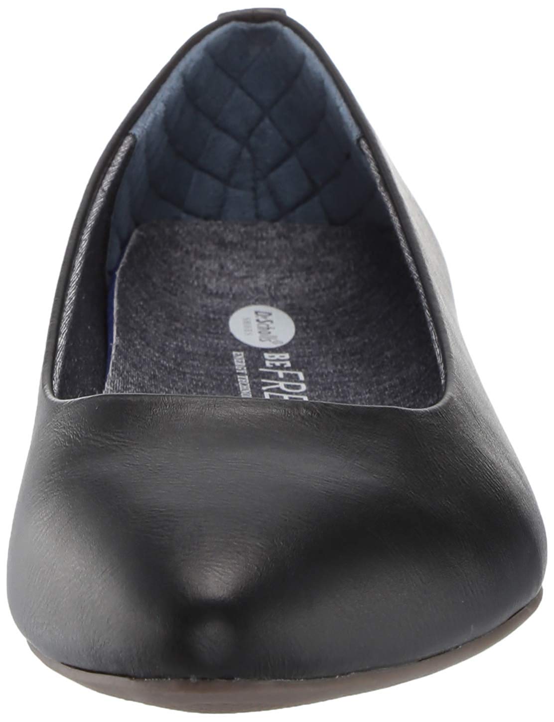 Dr. Scholl's Womens Ashton Fabric Closed Toe Slide, Black Smooth, Size ...