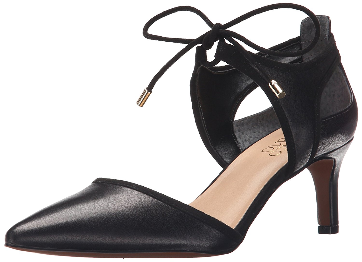 franco sarto hazeline leather pointed toe flat