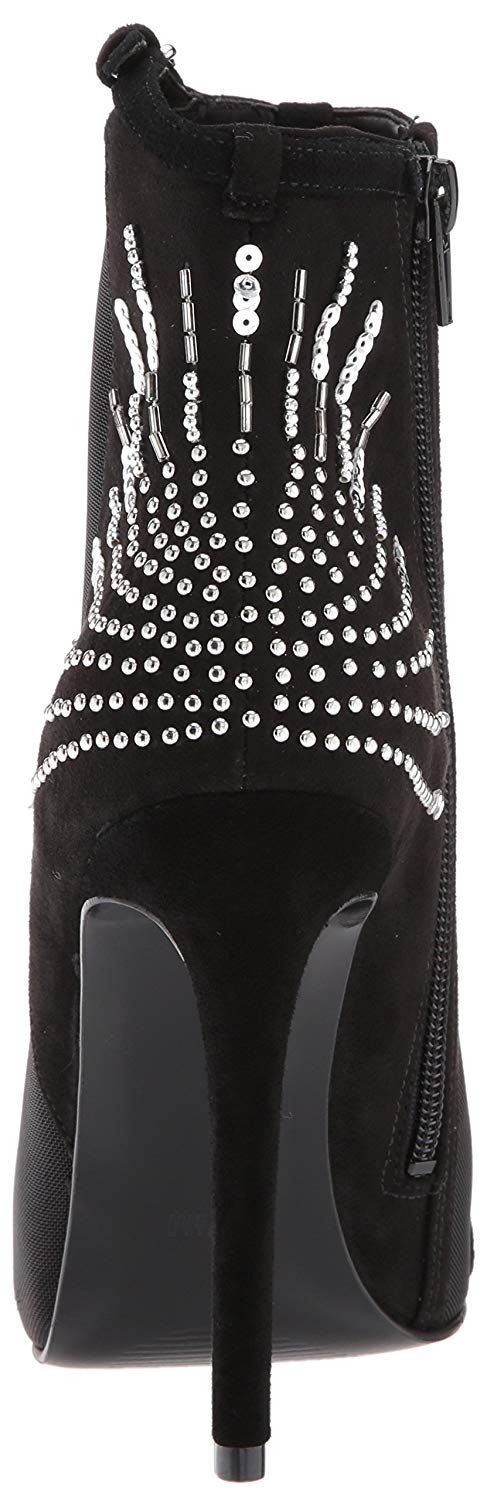 Guess Mujer Mujer Mujer Polli Tela Peep Toe Tobillo botas De Moda ba6e88 Guess Mujer Mujer Mujer Polli Tela Peep Toe Tobillo botas De Moda ba6e88
