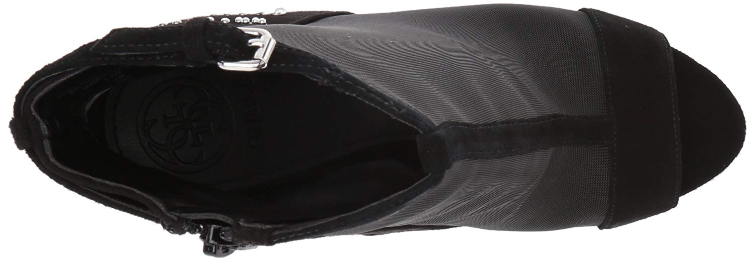 Guess Mujer Mujer Mujer Polli Tela Peep Toe Tobillo botas De Moda ba6e88 Guess Mujer Mujer Mujer Polli Tela Peep Toe Tobillo botas De Moda ba6e88