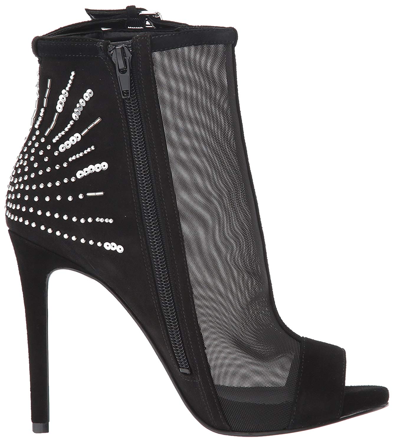 Guess Mujer Mujer Mujer Polli Tela Peep Toe Tobillo botas De Moda ba6e88 Guess Mujer Mujer Mujer Polli Tela Peep Toe Tobillo botas De Moda ba6e88