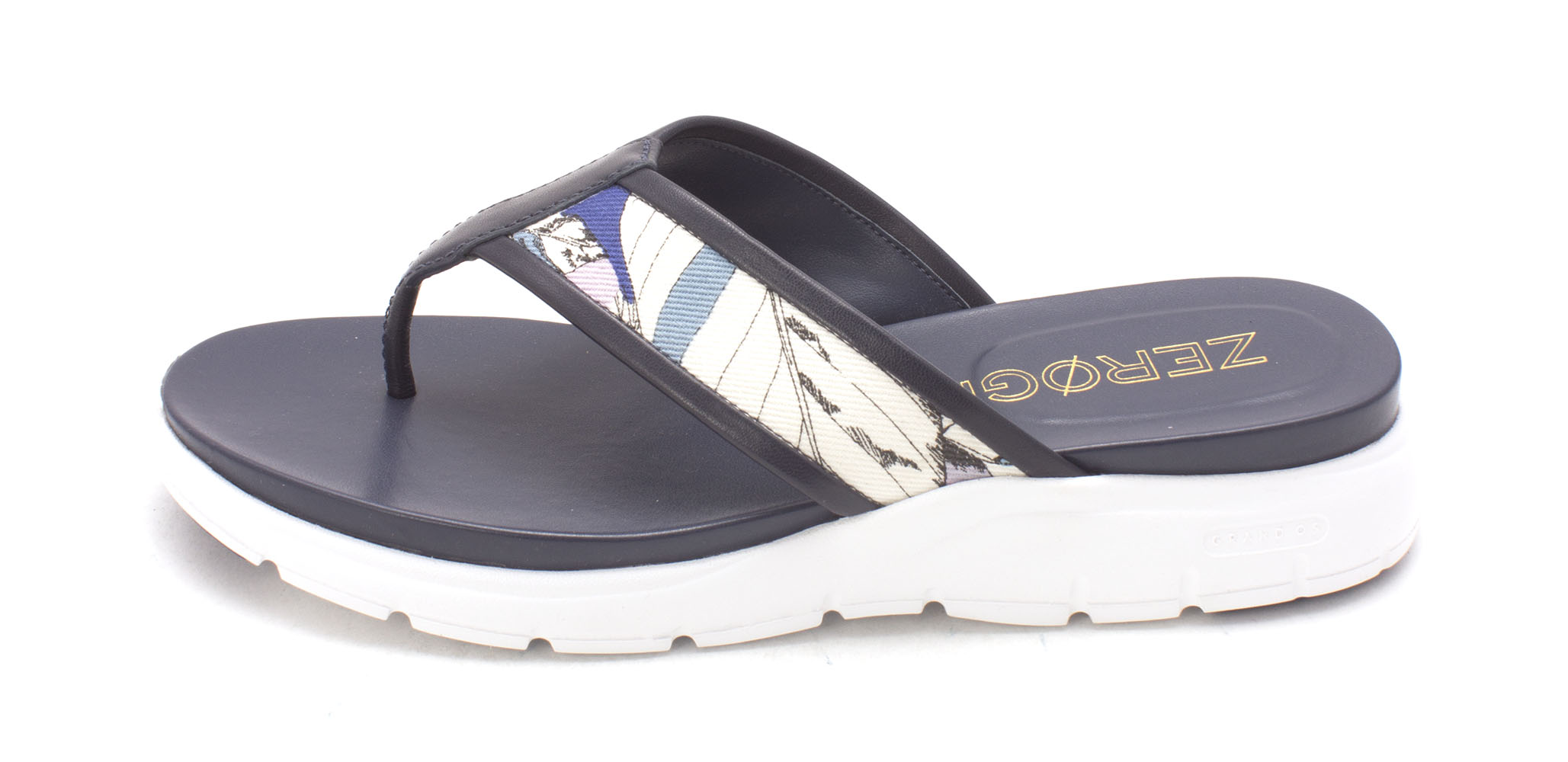 Cole Haan Womens CH2046S Open Toe Casual Slide Sandals Marine Blue Size 60 Cole Haan Womens CH2046S Open Toe Casual Slide Sandals Marine Blue Size 60