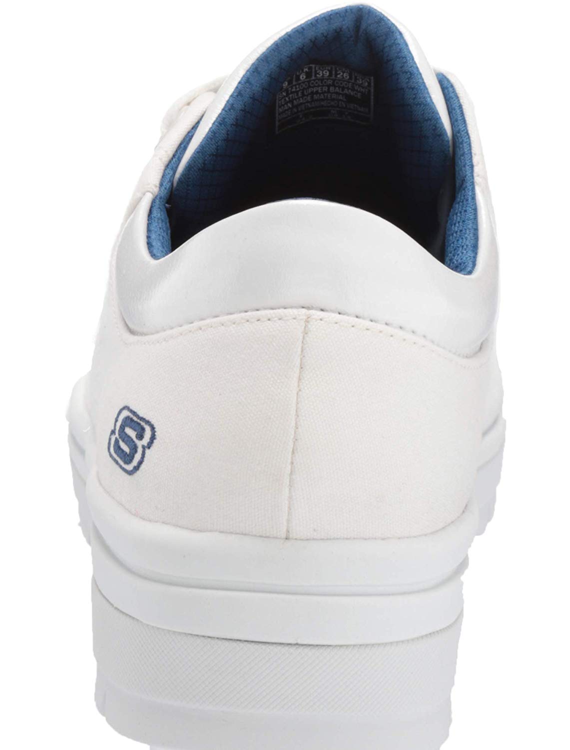 skechers street cleat white