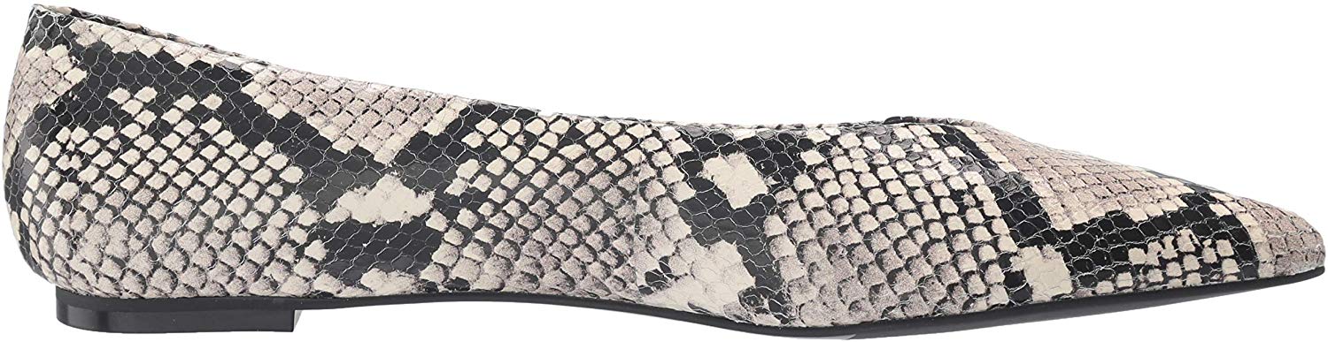 calvin klein snakeskin flats