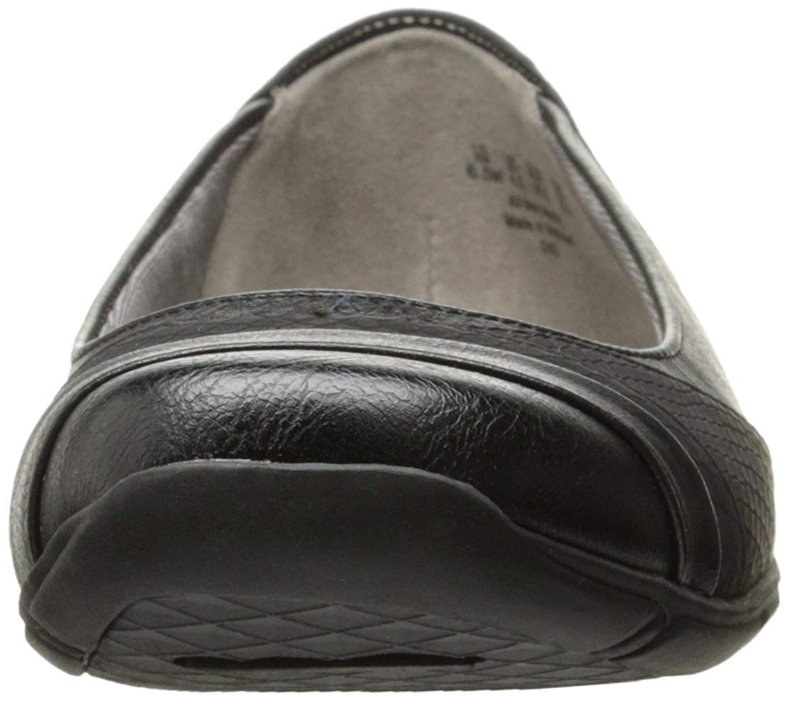 LifeStride Women's Shoes Abigail Closed Toe Ballet Flats, Black Kylie, Size 7.5 | eBay