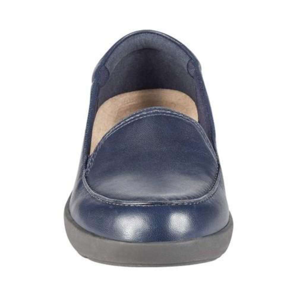 Easy Spirit Womens Karin Leather Closed Toe Loafers, Navy/Navy Leather ...