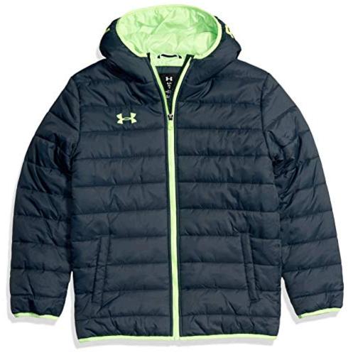 Under Armour Boys' Big Pronto Puffer Jacket, Wire F,, Wire F, Size ...