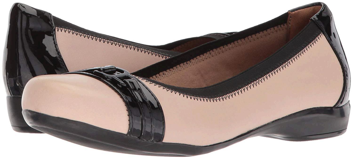 clarks womens flat dress shoes