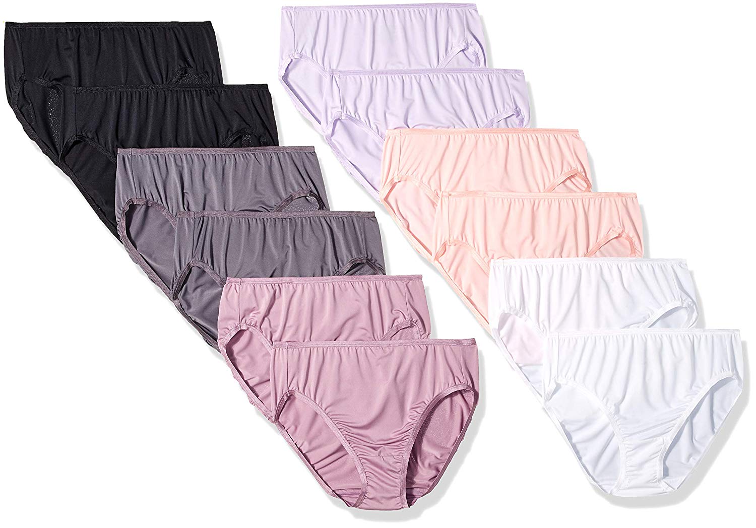 Fruit of the Loom Women's 6 Pack Microfiber Panties,, MultiColor, Size 8.0 GdgI eBay