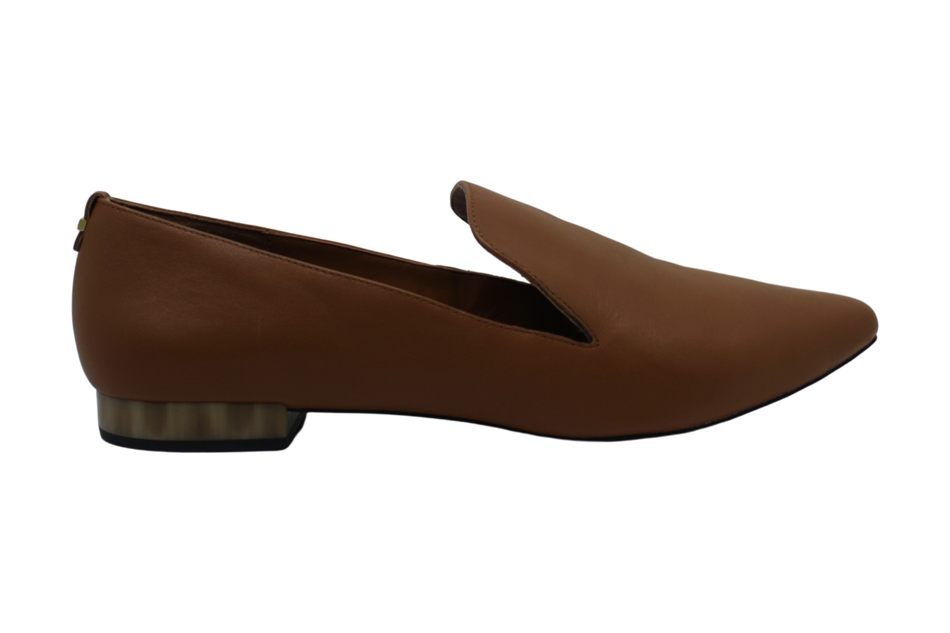 calvin klein elin patent toe loafers