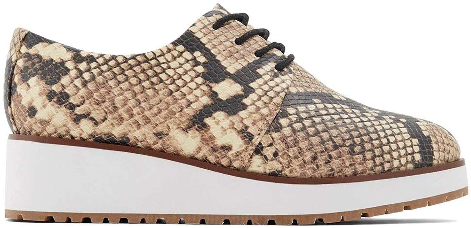 ALDO Women�s Lovirede Oxford Wedge Shoes Flat, Natural