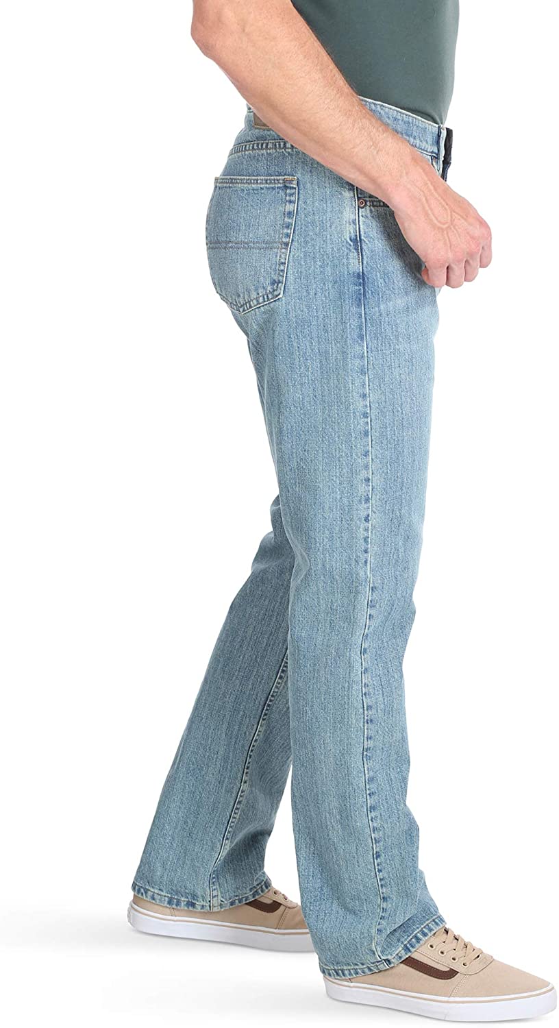 wrangler authentics men's regular fit comfort flex waist jean