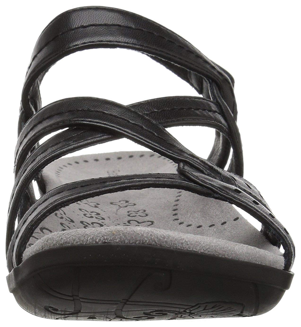 Bare Traps Womens Jacey Open Toe Casual Strappy Sandals, Black, Size 8. ...