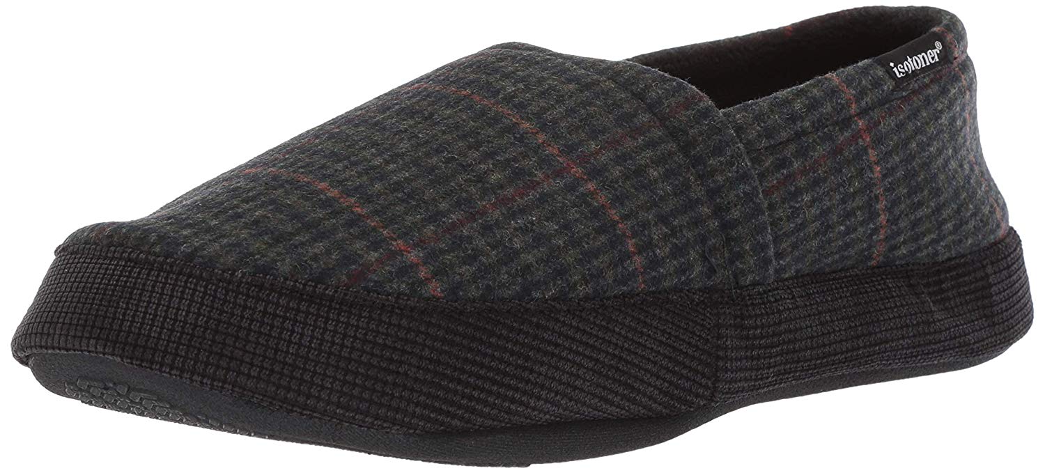 isotoner closed back slippers