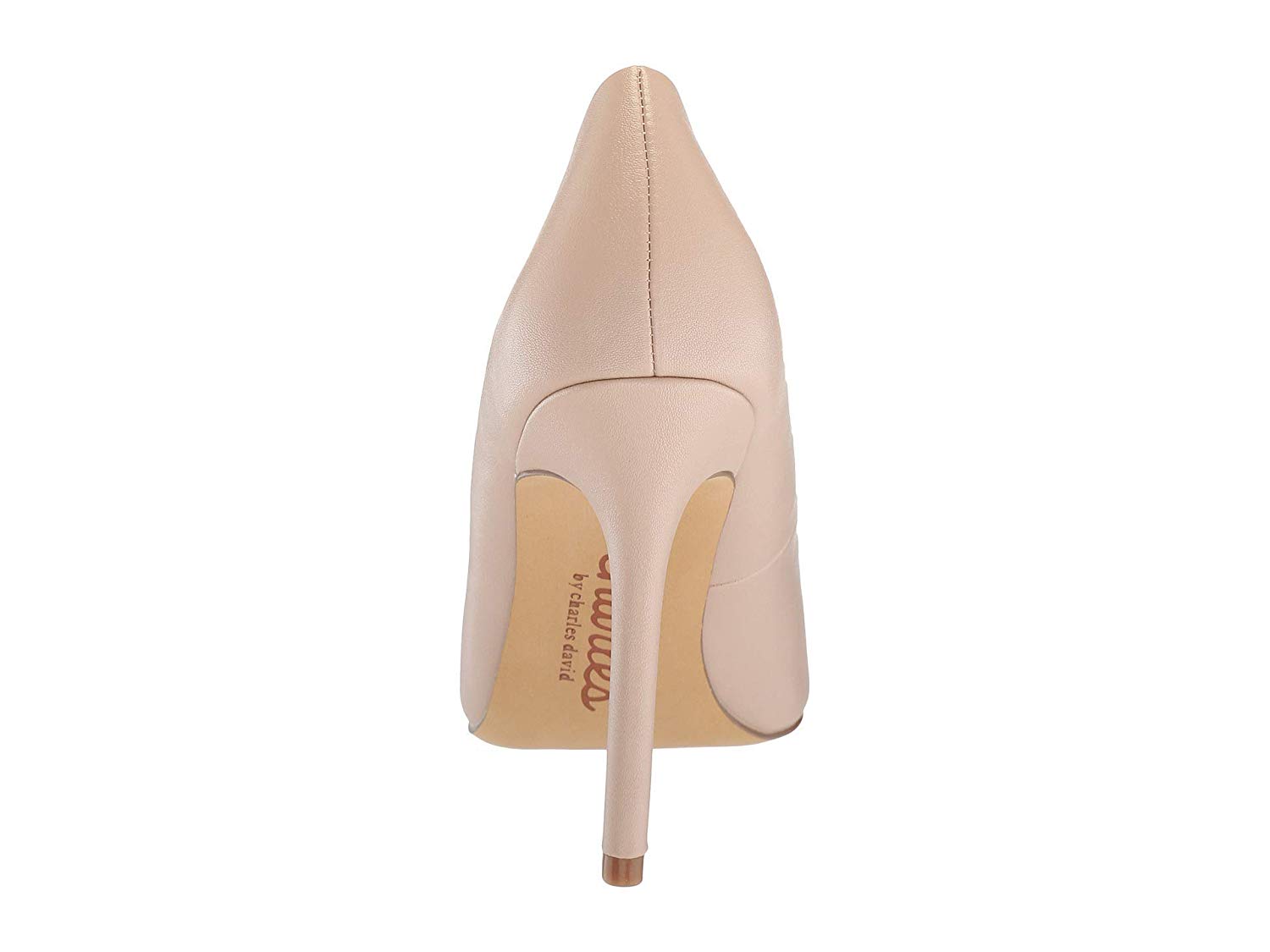 CHARLES BY Charles David Preston BLUSH Nude Suede Pointed 