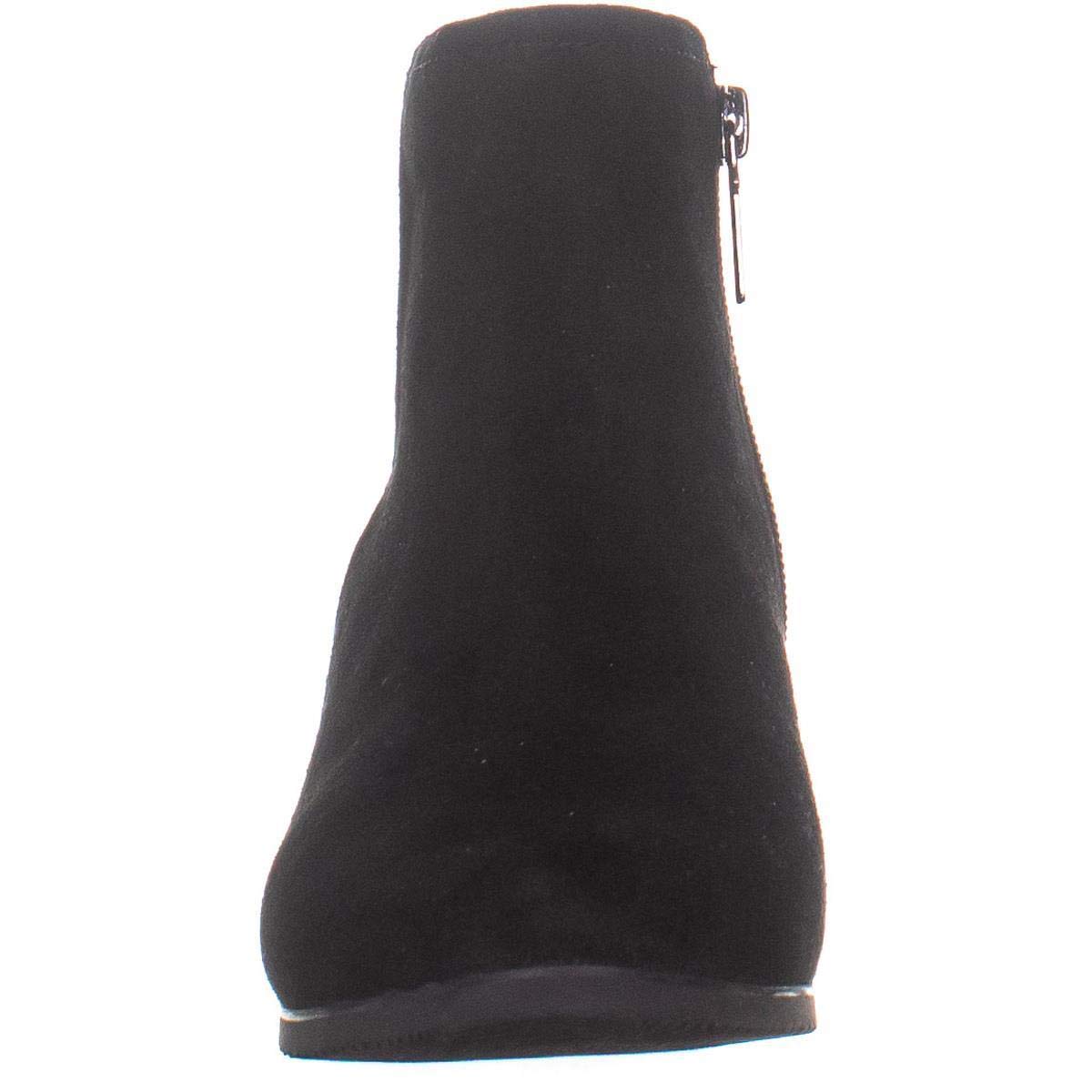 Aqua College Womens Isla Closed Toe Ankle Fashion Boots Black Suede Size 75 L Ebay 9374