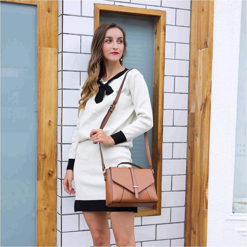 Ladies Designer Purses Cross Body Handbags Trendy Bags for, Black, Size Medium Z | eBay