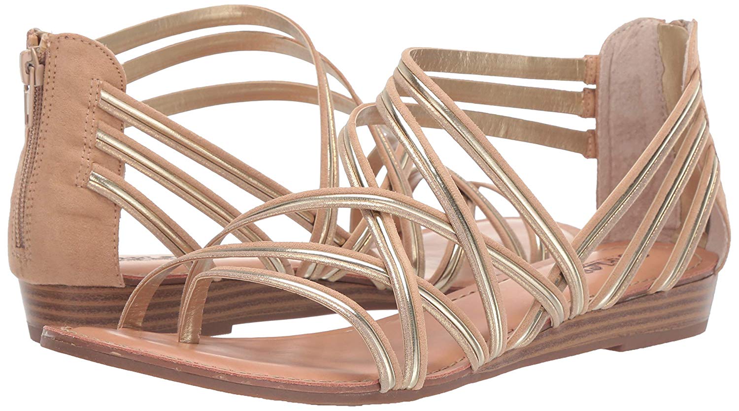 Carlos by Carlos Santana Women's Amara 6 Sandal, Brulee Gold, Size 9.5 | eBay