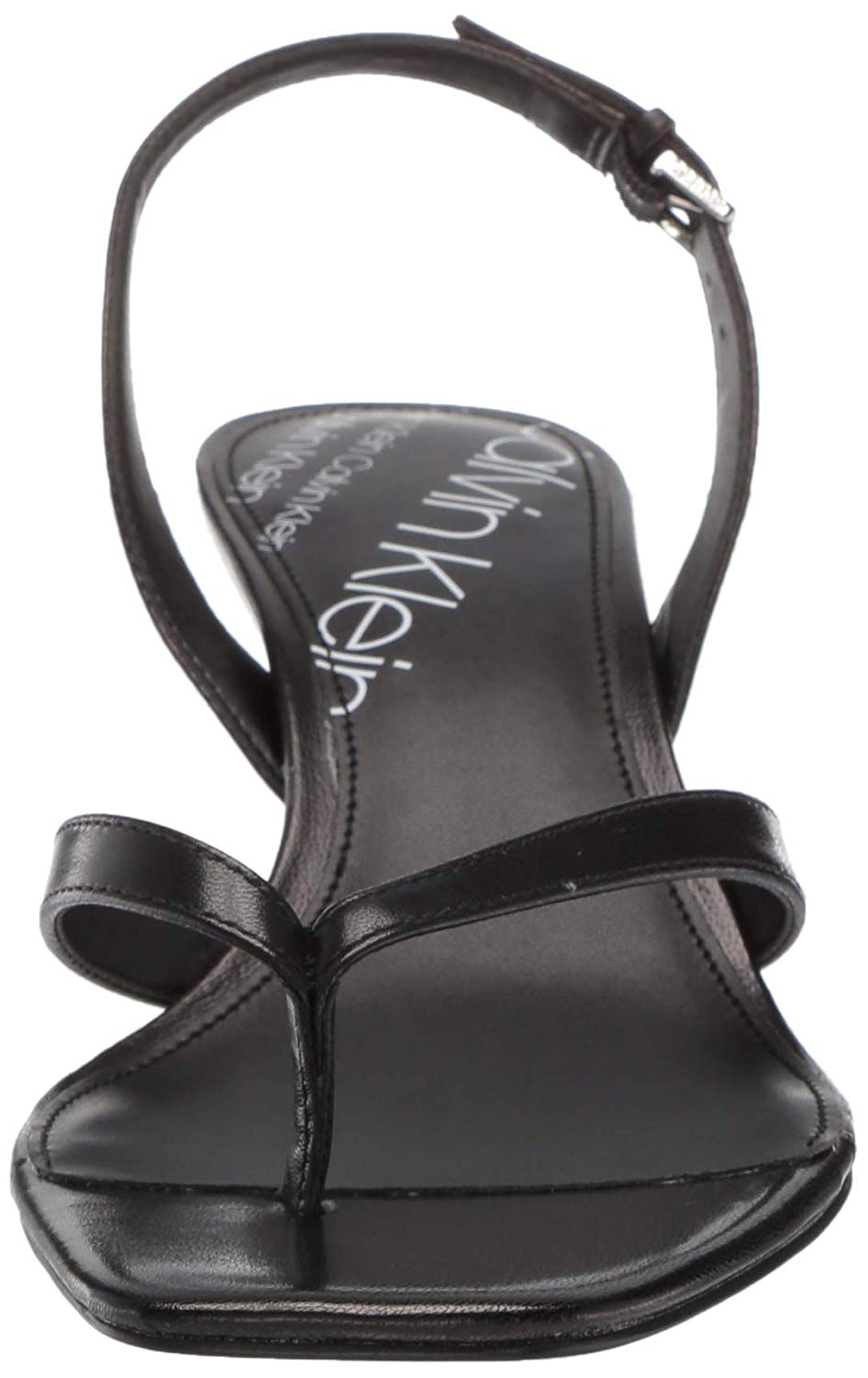 calvin klein lucite heel