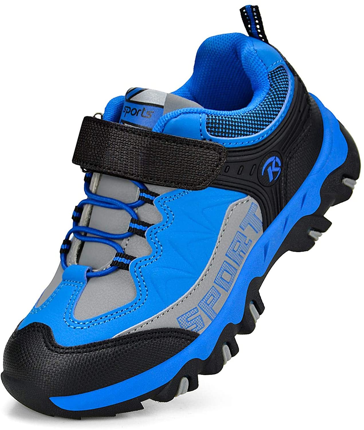 Feetmat Boys Hiking Shoes Waterproof Kids Sneaker 