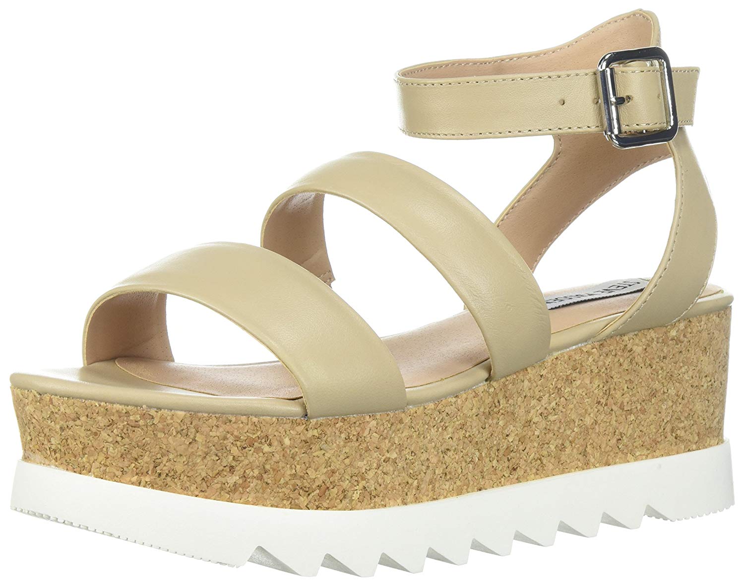 steve madden tan open toe heel sandals