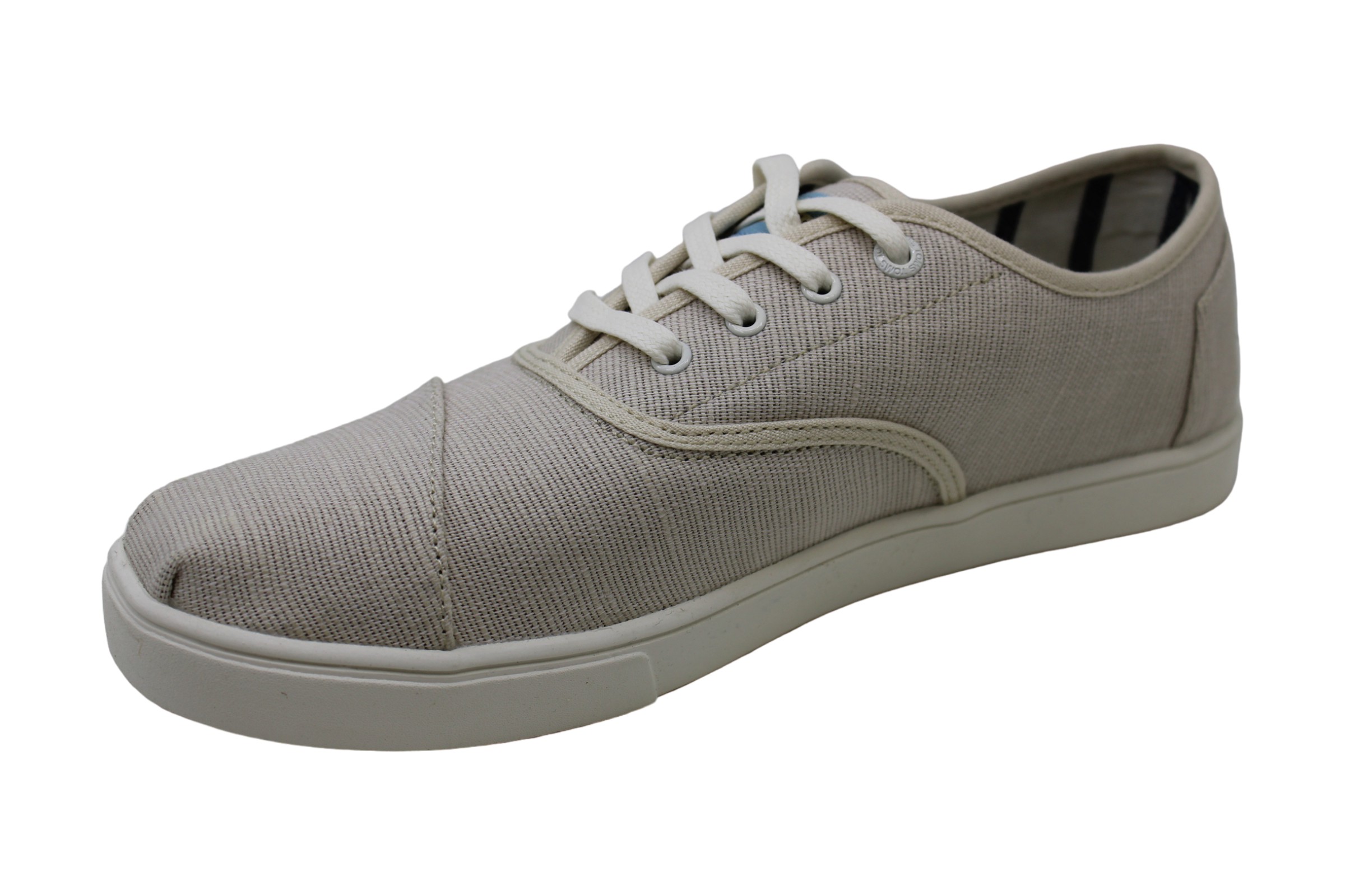 TOMS Women's Heritage Canvas Cordones Shoe, Beige, Size 9.0 US / | eBay