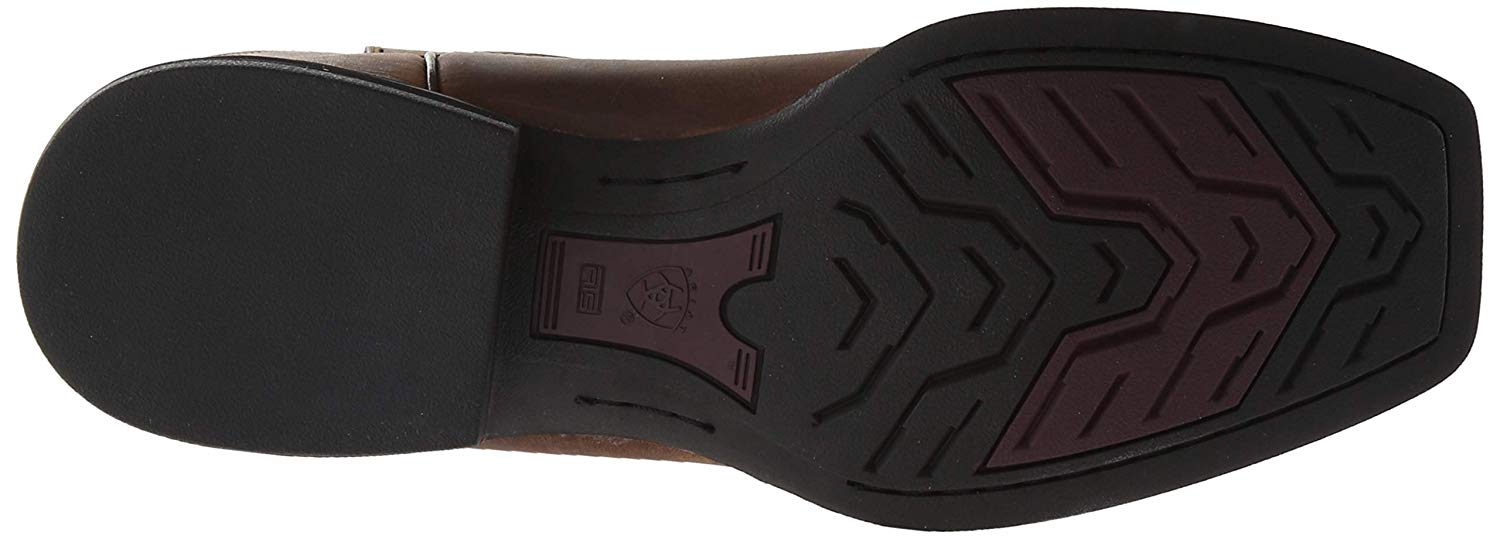 ariat heritage roper square toe