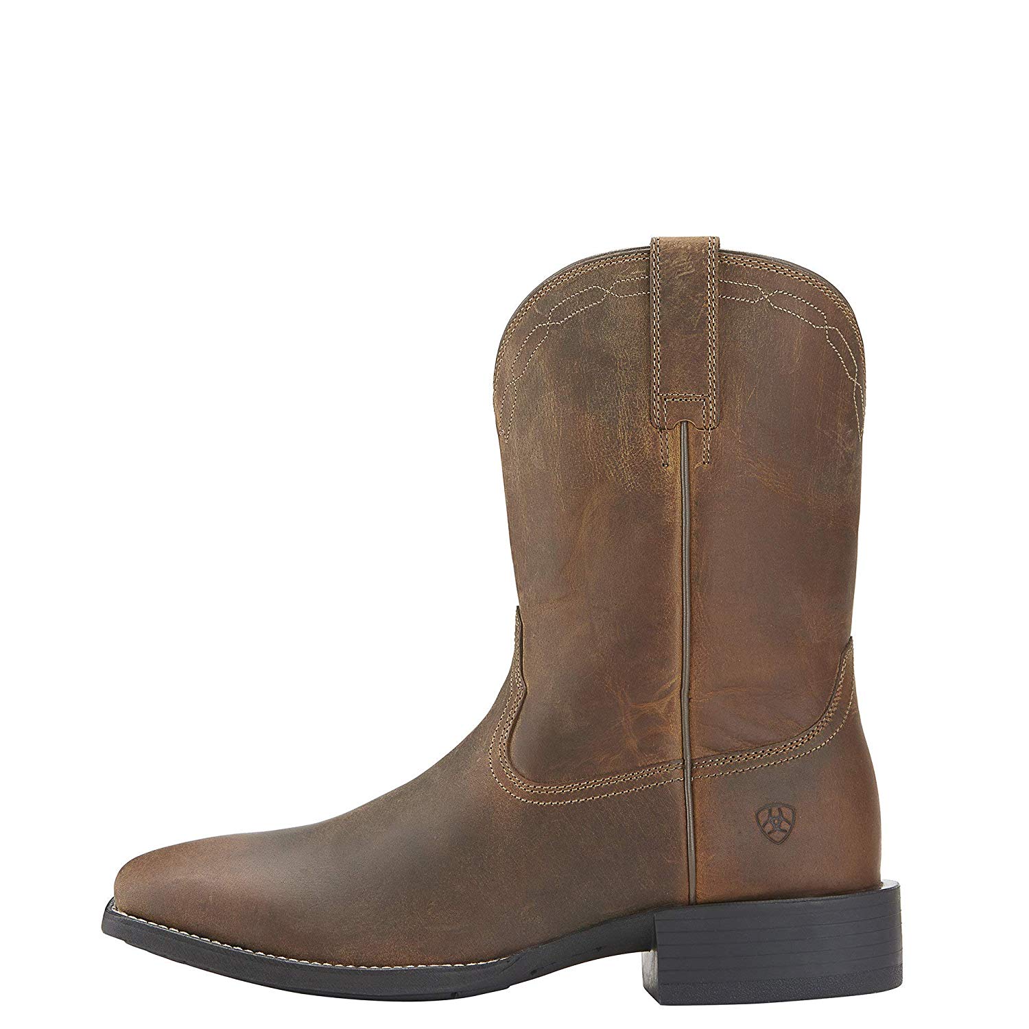 ariat heritage roper square toe