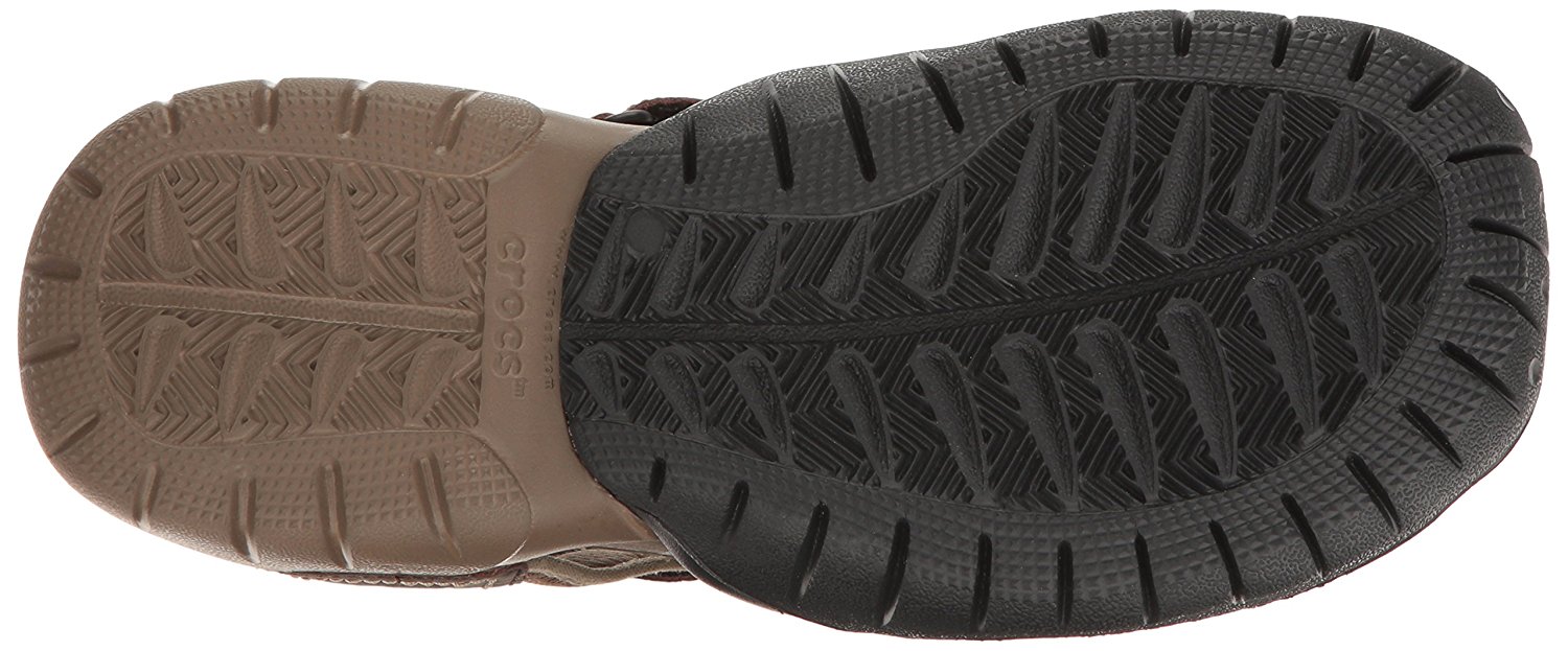 crocs leather fisherman