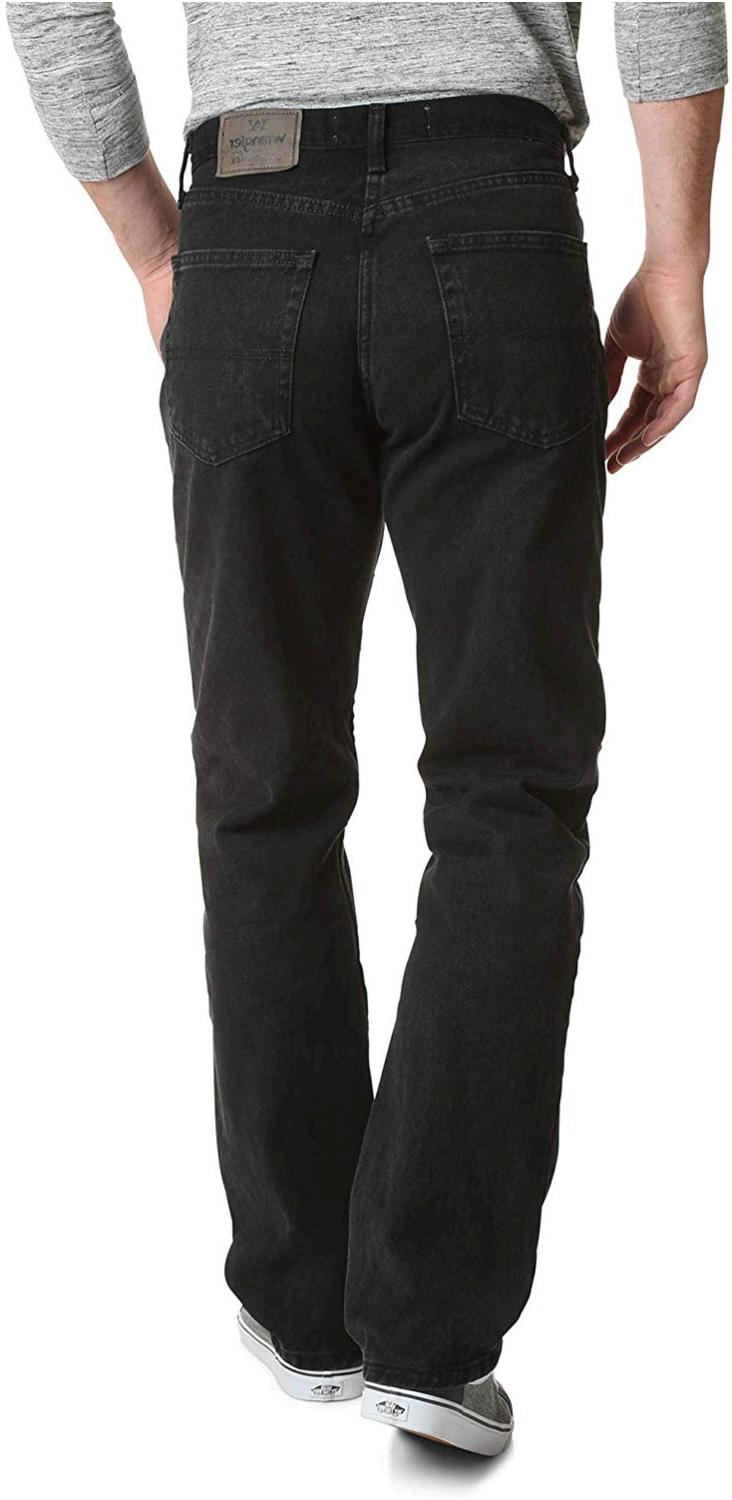 wrangler authentics men's big & tall relaxed fit comfort flex waist jean