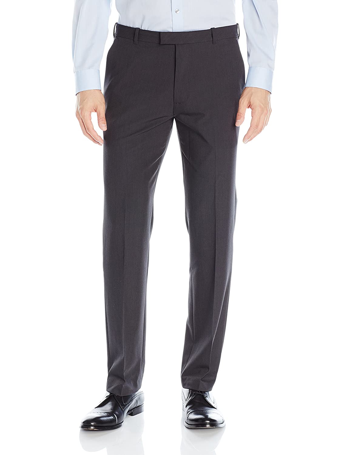 van heusen men's flex flat front straight fit pant