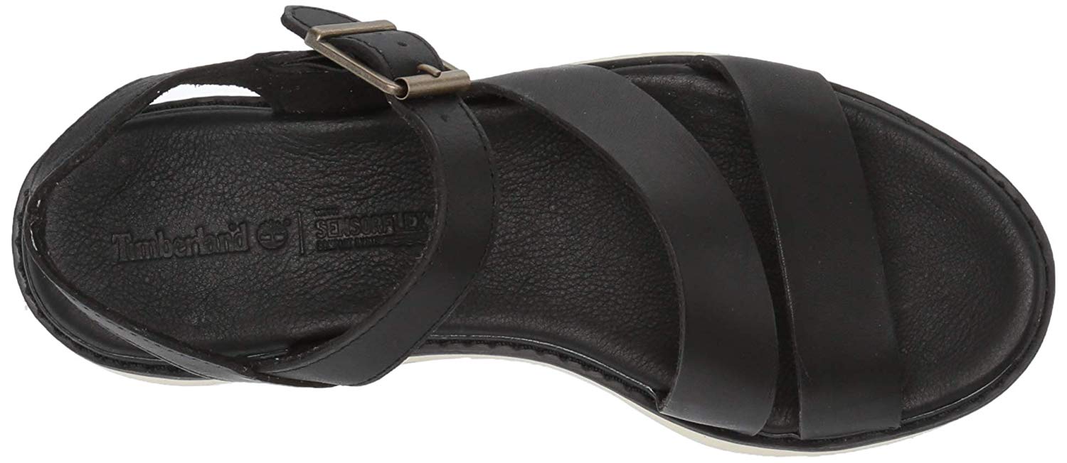Timberland Women's Bailey Park Summer Platform Sandals Flat, Black, Size 6.0 | eBay