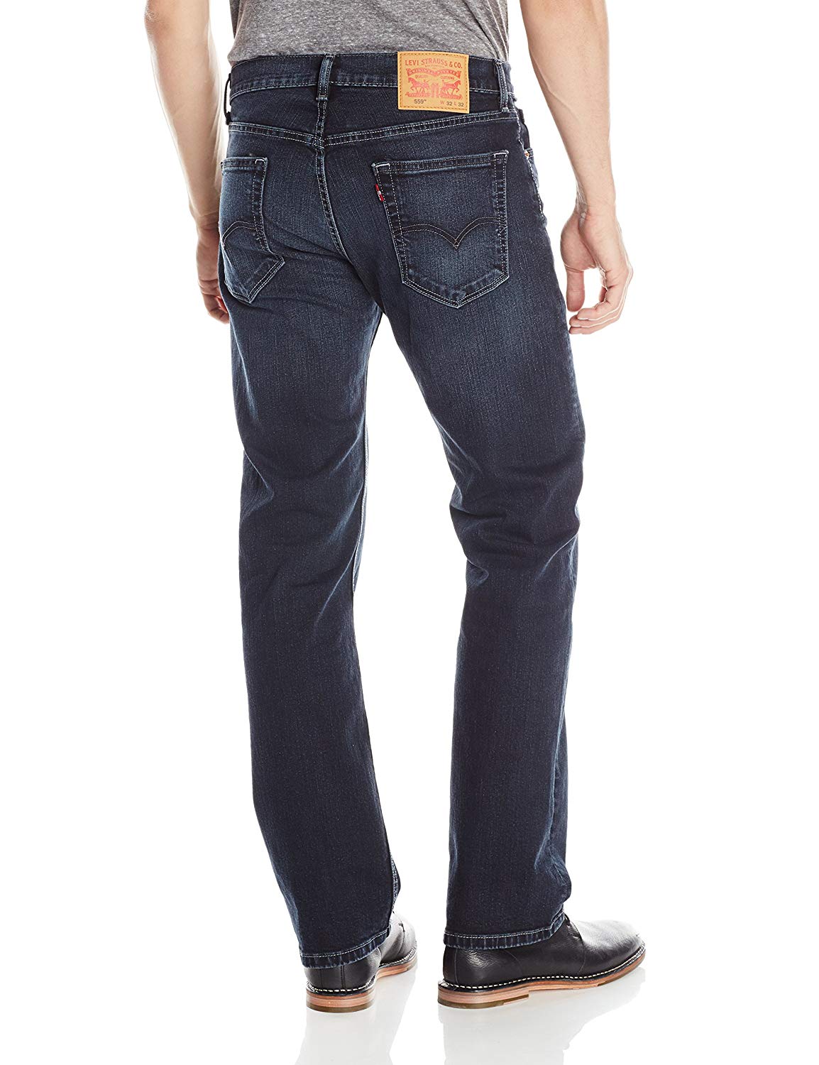 Levi's Men's 559 Relaxed Straight Fit Jean - 33W x 30L -, Blue, Size ...