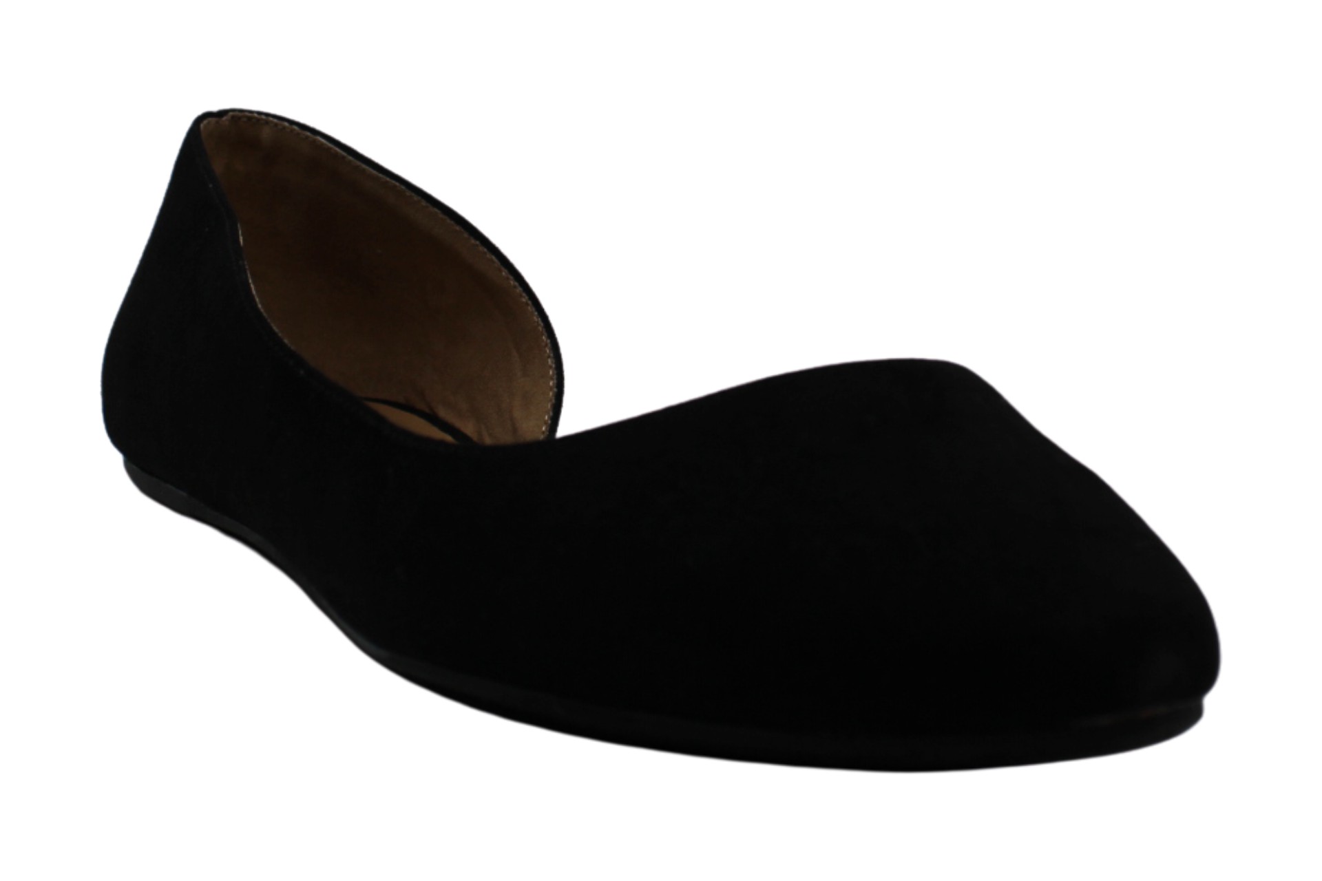 Wild Pair Women's Shoes Mabel Fabric Closed Toe Slide Flats, Black mc