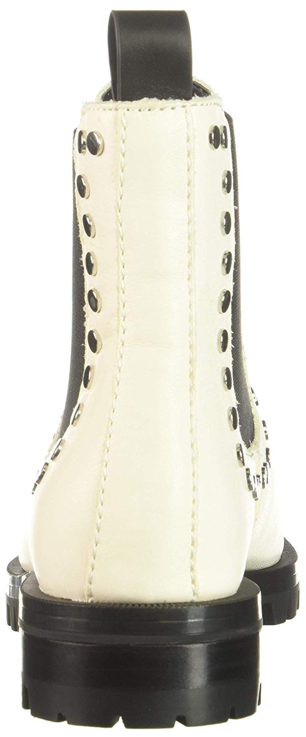 dolce vita white ankle boots