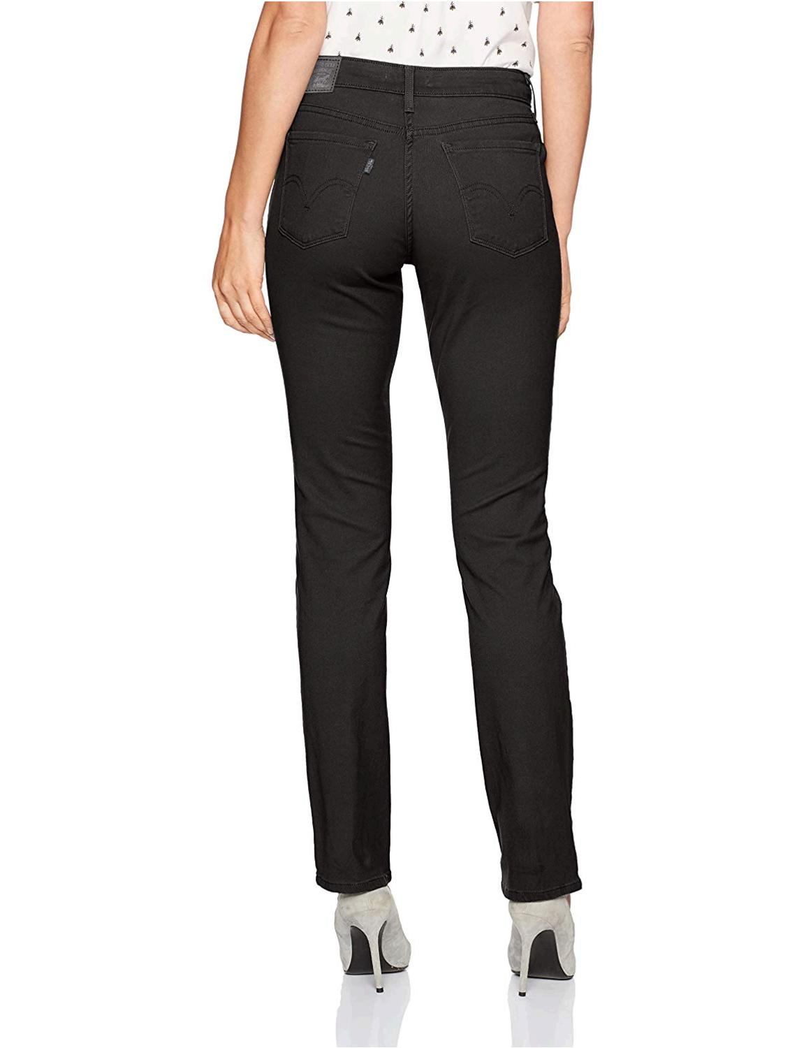 levi's 505 black stretch jeans