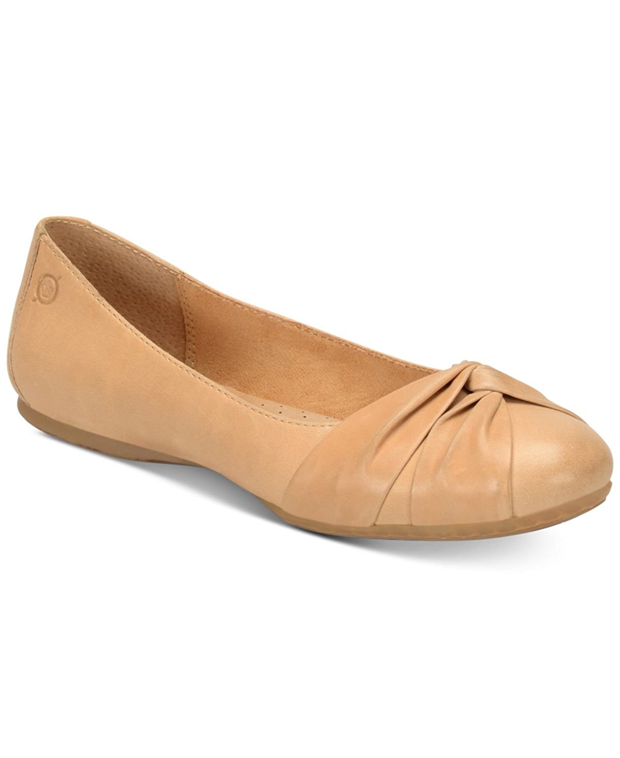 B.O.C Womens liily Closed Toe Slide Flats, Tan, Size 7.5 FwqB ...