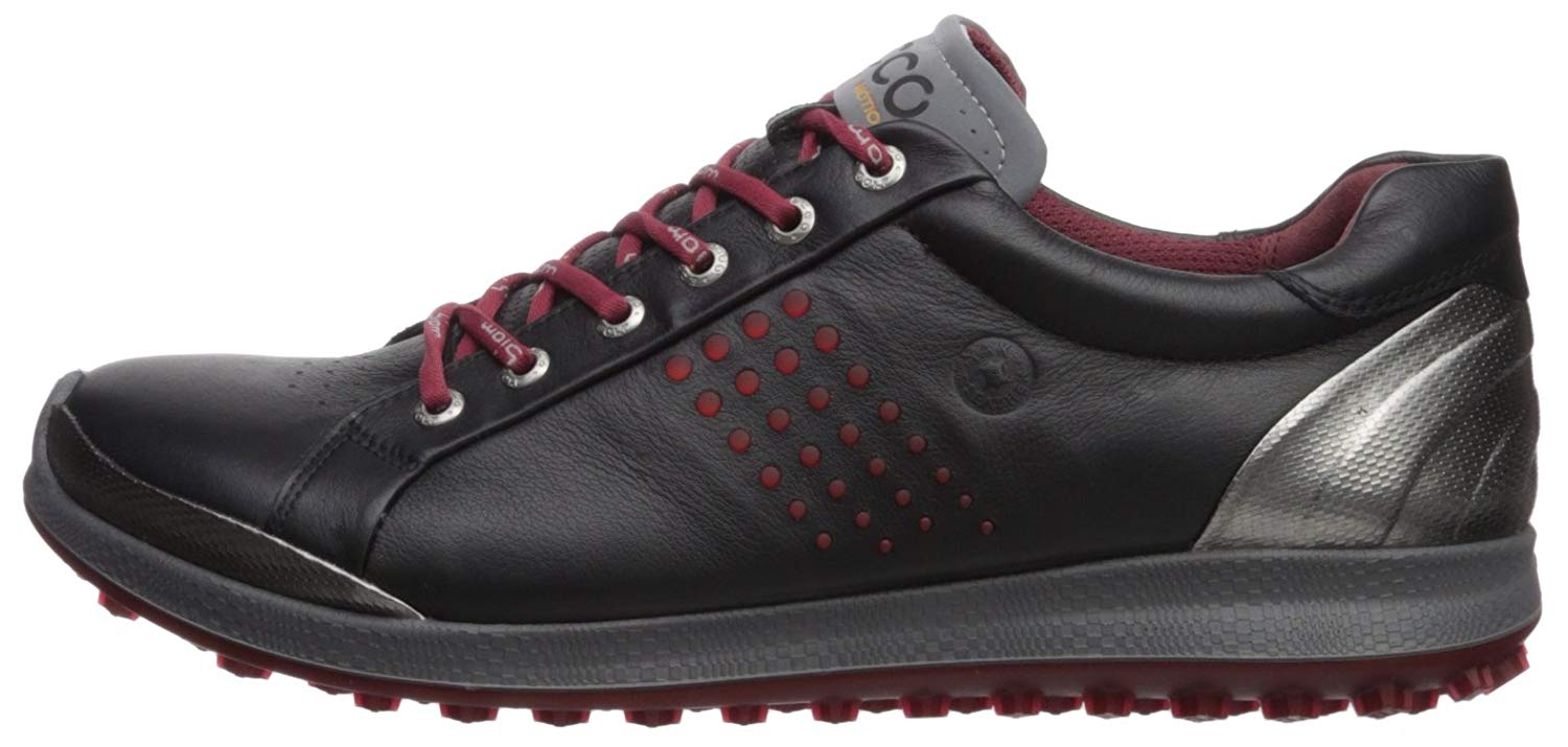 ECCO Men's Biom Hybrid 2 Hydromax Golf Shoe, Black/Brick, Size 13.0 ...