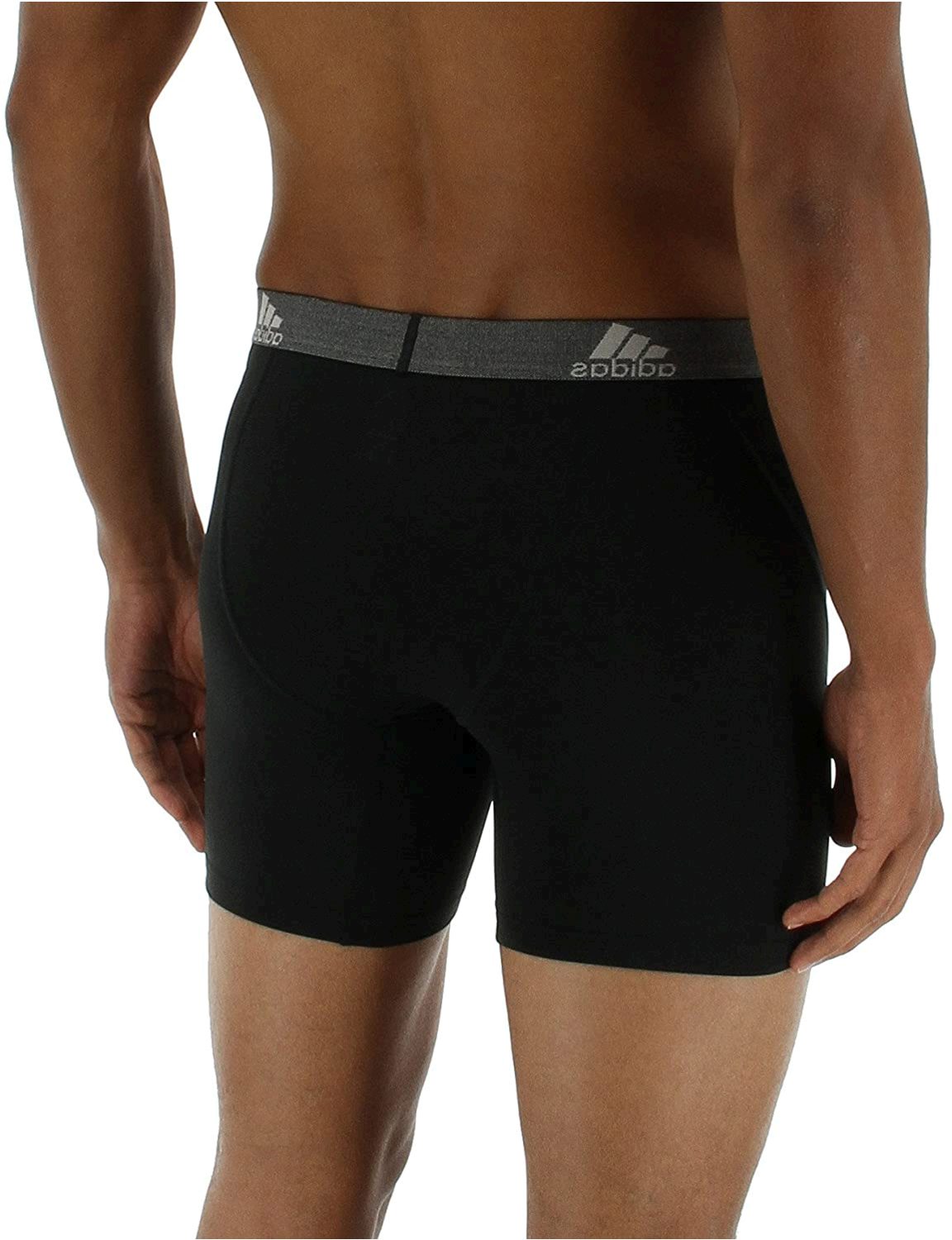 adidas Men's Relaxed Performance Climalite Boxer, Scarlet Black, Size ...