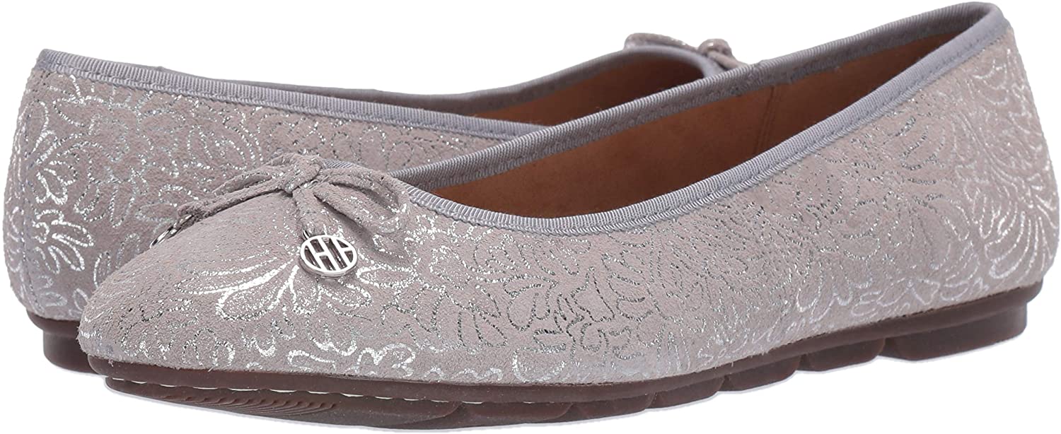 hush puppies comfort leather ballet flats